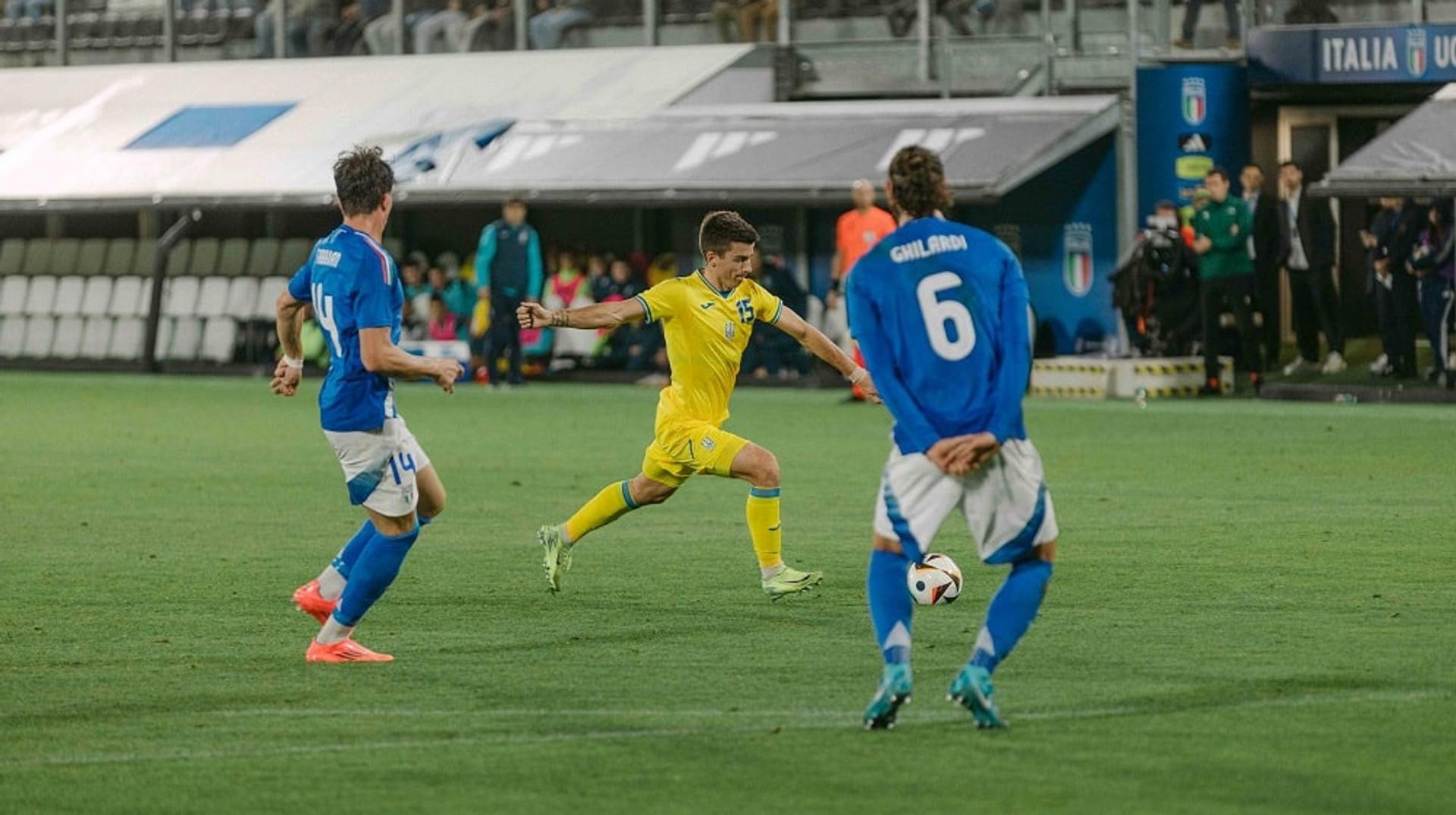 Італія U-21 та Україна U-21 завершили матч внічию 2:2: деталі гри.