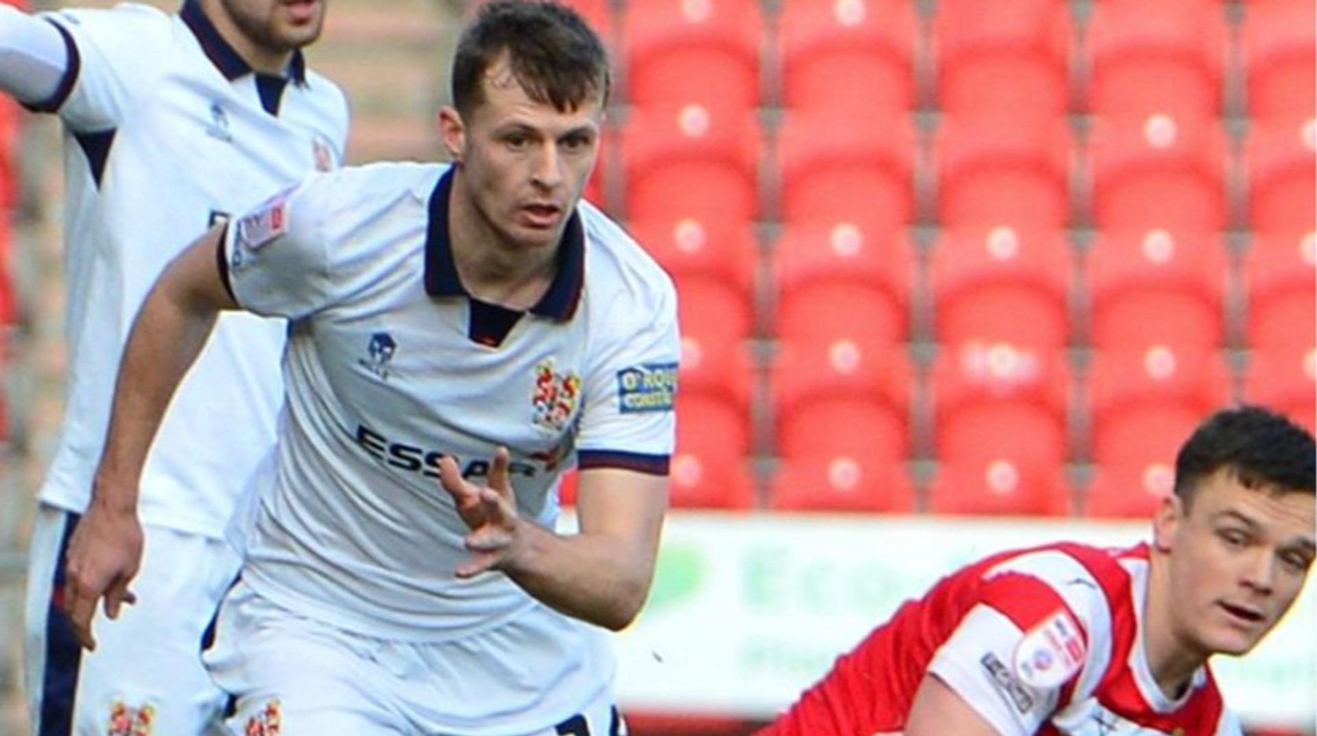 Fun in English football: a defender accidentally scored an own goal due to his shorts being down.