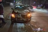 Two Toyotas collided in Mykolaiv.