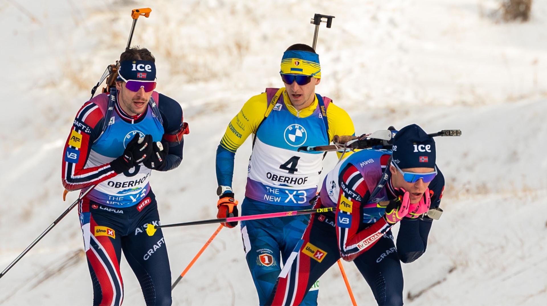 Antholz. Men's pursuit race. Here's how it unfolded.