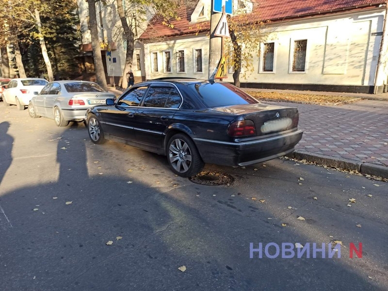 В центре Николаева столкнулись Alfa Romeo и BMW